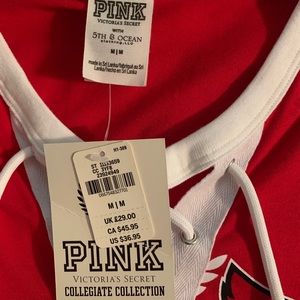 PINK Louisville Cardinal Top